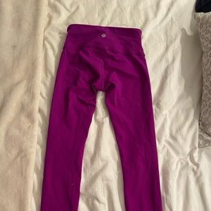 Lulu lemon leggings, lightly worn